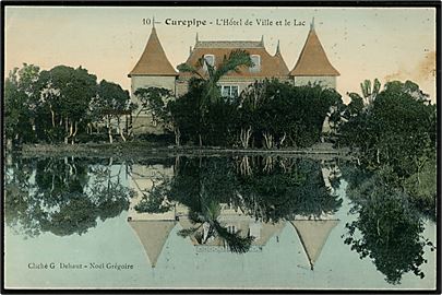 Mauritius. Curepipe. L´Hotel de Ville et la Lac. No. 10.