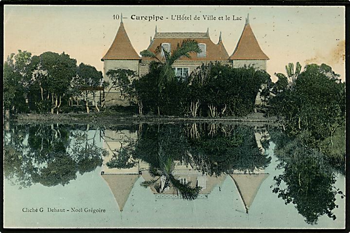 Mauritius. Curepipe. L´Hotel de Ville et la Lac. No. 10.