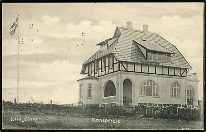 Tidsvildeleje. Villa Gylfe. K. Poulsen no. 61.