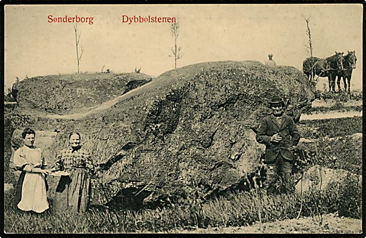 Sønderborg. Dybbølstenen. M. Frederiksen u/no. 