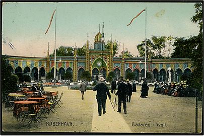 Købh., Basaren i Tivoli. Stenders no. 6156.