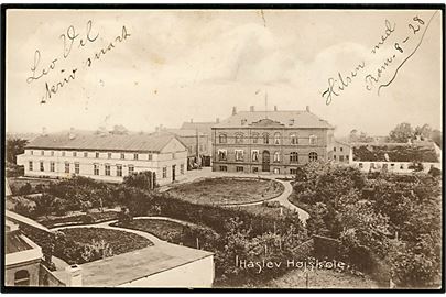 Haslev Højskole. Aug. Olsen eft. Laurits Smidt no. 19901.