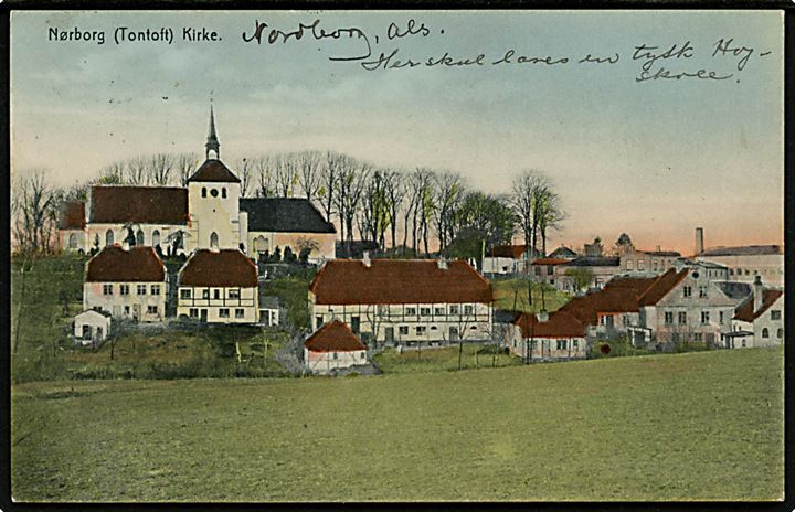 Nordborg, Tontoft kirke. Chr. Hansen u/no. 