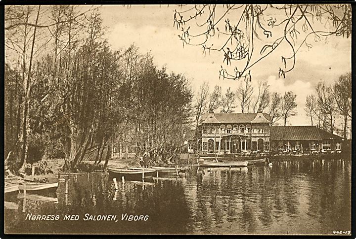 Viborg. Nørresø med Salonen. Ludvig Christensen u/no. 