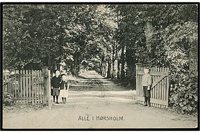 Hørsholm. Alleen. C.F. u/no. 