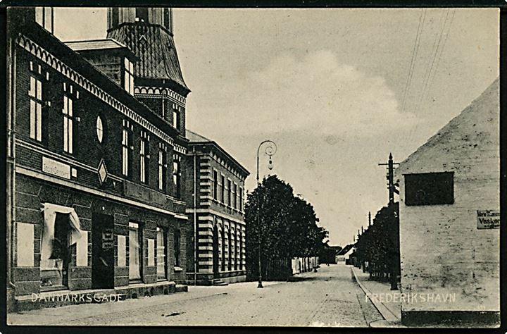 Frederikshavn. Danmarksgade. Flensborg lager u/no. 