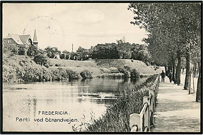 Fredericia, Strandvejen. Stenders no. 13132.