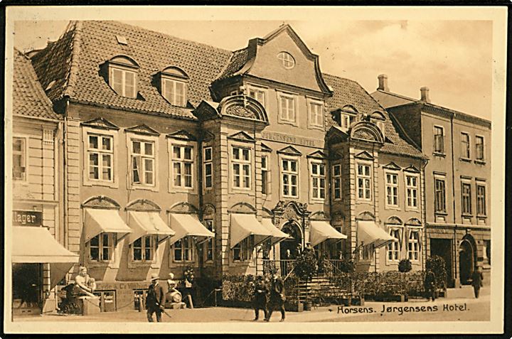 Horsens. Jørgensens Hotel. Stenders no. 35226.