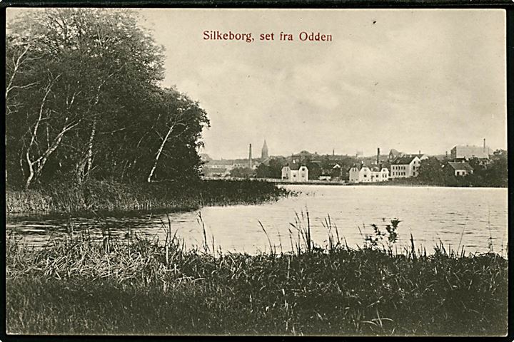 Silkeborg, set fra Odden. W. & M. no. 881.