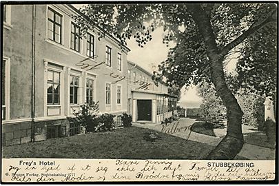 Stubbekøbing. Freys Hotel. G. Bruuns no. 2777.