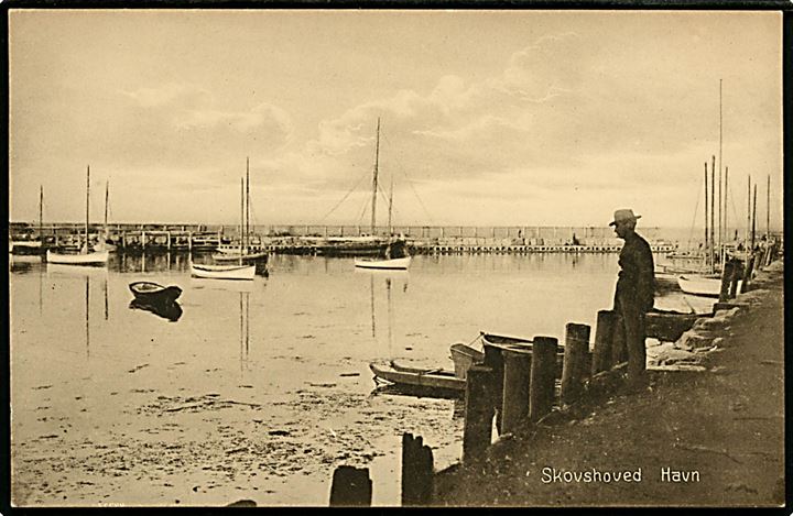 Skovshoved. Havnen. Stenders no. 44227.