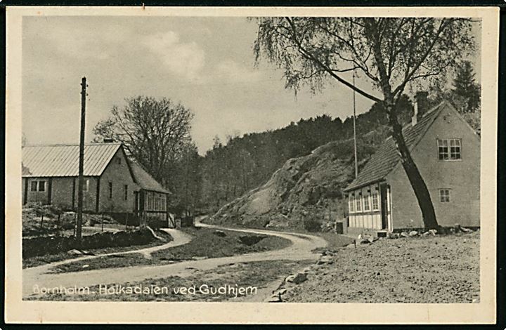 Gudhjem. Holkadalen. Colbergs no. 897.