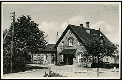 Fjenneslev jernbanestation. F.D.B. Papirafdeling no. 419.