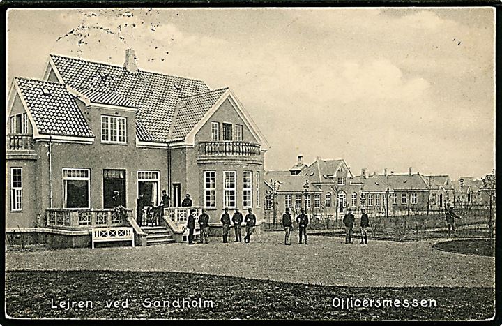 Sandholmlejren, officersmesse. Dannevirke no. 366.