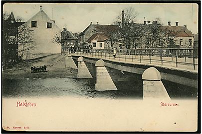 Holstebro, Storebroen. Stenders no. 1373.