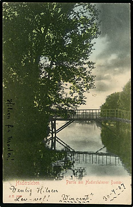 Haderslev, parti ved Haderslev dam. J. T. no. 2278.