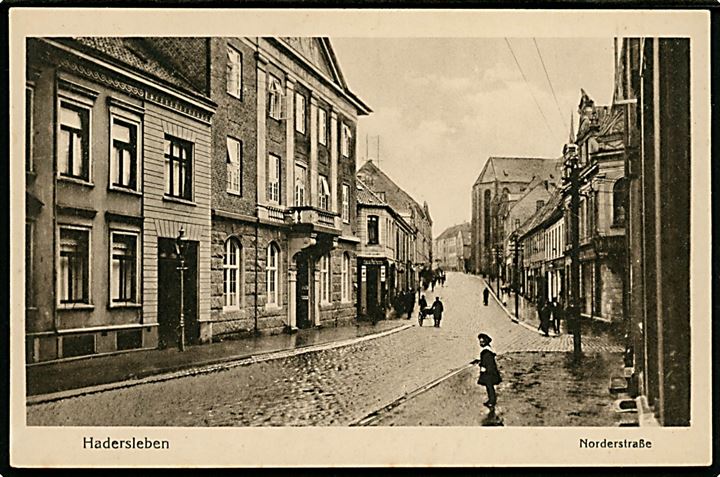 Haderslev, Norderstrasse. Gutenberg no. 153.