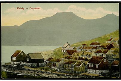 Færøerne, Kvivig. H. N. Jacobsen no. 14799.