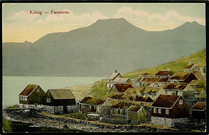 Færøerne, Kvivig. H. N. Jacobsen no. 14799.