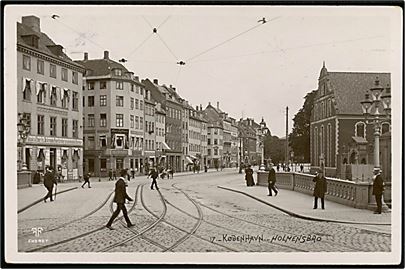 Købh., Holmensbro. Fotografisk Forlag no. 17.