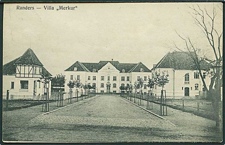 Villa Merkur i Randers. V.T. & P, u/no.