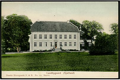 Lundbygaard, Sjælland. Danske Herregaarde, F. & B. No. 122.