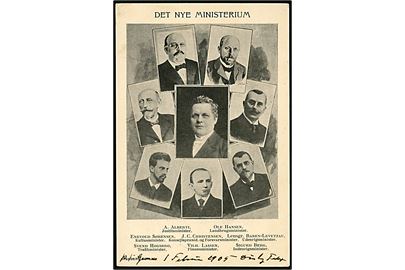 Ministeriet I. C. Christensen. Stenders u/no.