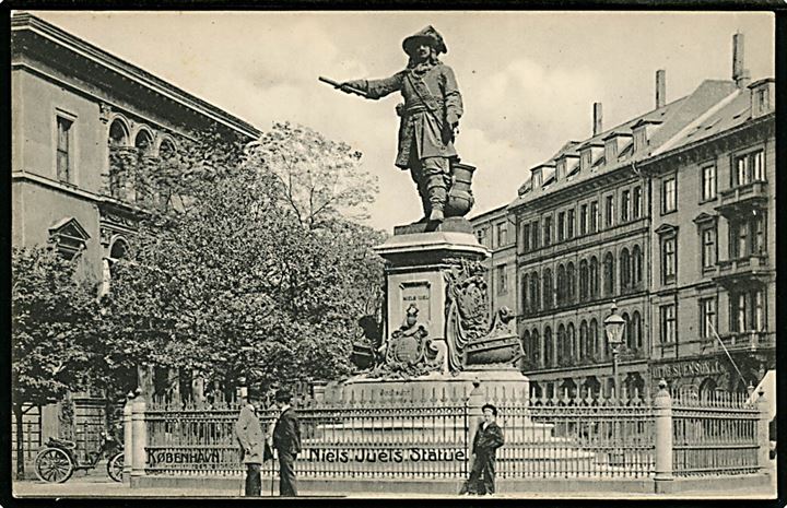 Købh., Niels Juels Statue. Stenders no. 710.