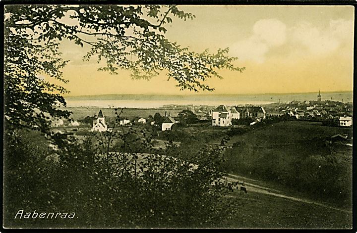 Aabenraa, udsigt. A. Wohlenberg u/no.