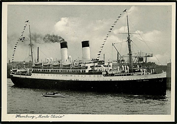 Monte Olivia, M/S. Hamburg - Südamerikanische Dampfschifffahrts-Geselleschaft