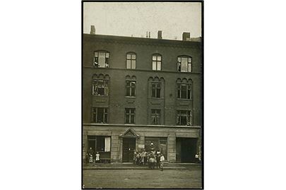 Wedelsborggade (nuv. Vennemindevej 64). Fotokort u/no.