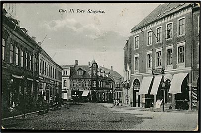 Slagelse. Chr. IX Torv. O.S.F. u/no. 