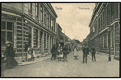 Varde, Vestergade. P. Alstrup no. 8151.