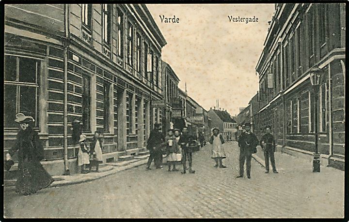 Varde, Vestergade. P. Alstrup no. 8151.