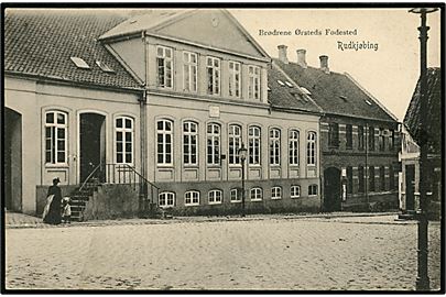 Rudkøbing, brødrene Ørsteds fødested. P. Alstrup no. 5018.