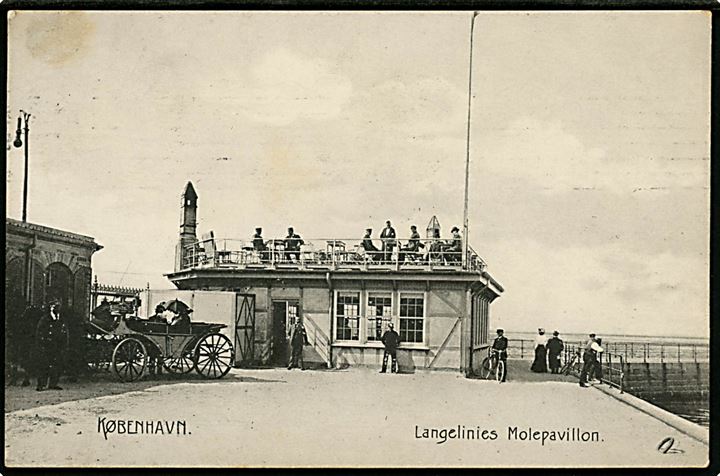 Købh., Langelinie Molepavillon. Stenders no. 651.