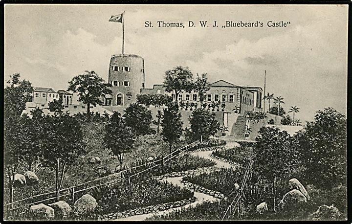 D.V.I., St. Thomas, Bluebeard's Castle. Lightbourn no. 67.