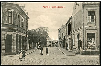 Maribo, Jernbanegade. W. & M. no. 570.