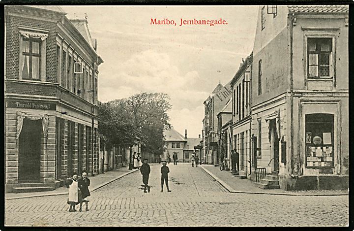 Maribo, Jernbanegade. W. & M. no. 570.