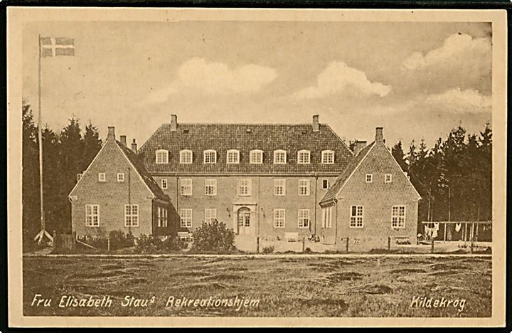 Kildekrog. Fru Elisabeth Staus rekreationshjem. V. Türck no. 656.