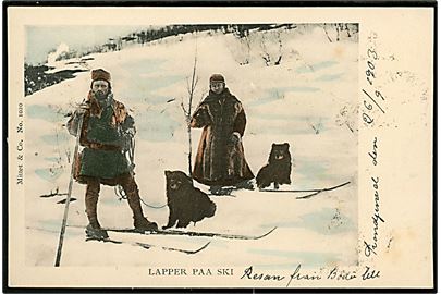 Lapper paa Ski. Mitte & Co. no. 1020.