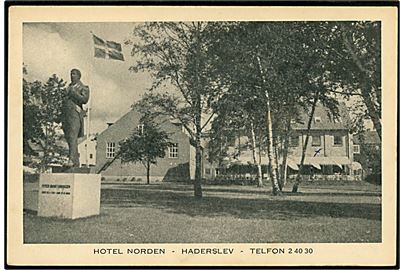 Haderslev. Hotel Norden. U/no. 