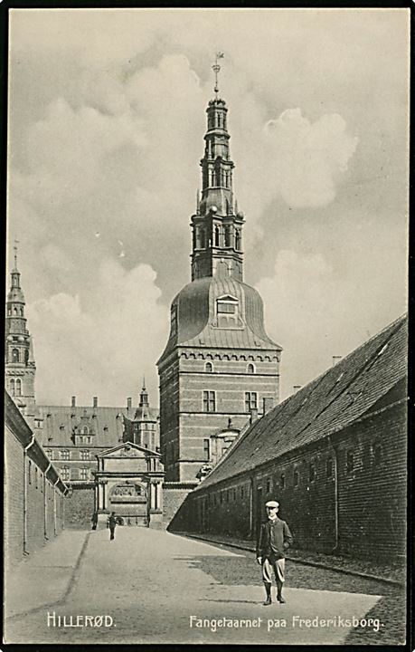 Hillerød. Fangetårnet på Frederiksborg Slot. Stenders no. 2406.