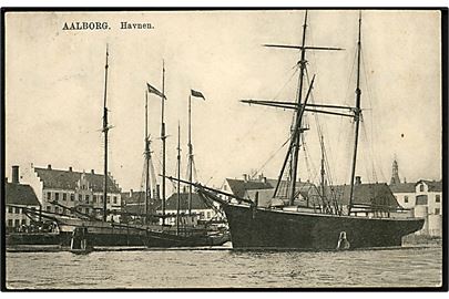 Aalborg. Havnen. W. M. no. 235.