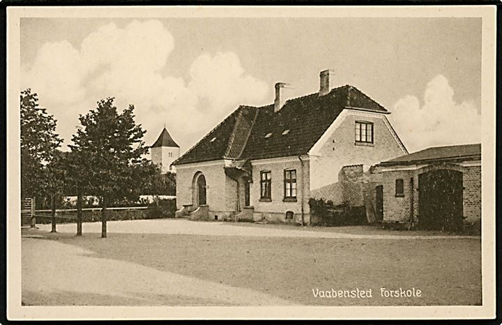 Vaabensted forskole pr. Sakskøbing. Stenders no. 58357.