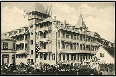 Taarbæk Hotel. Peter Alstrup no. 6126.