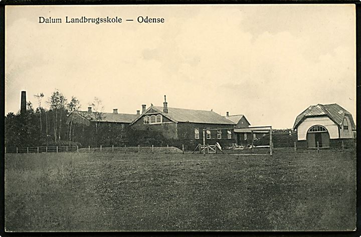 Odense. Dalum Landbrugsskole. O.B.P.M. u/no. 