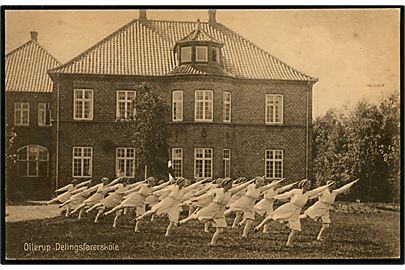 Ollerup. Delingsføre skolen. Stenders no. 45486.