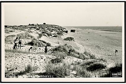 Søndervig. Ved stranden. Fotokort Stjerne-Foto no. 26069. 