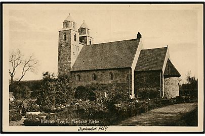 Tveje Merløse Kirke ved Holbæk. Stenders no. 58051.